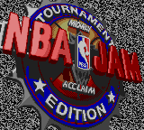 NBA Jam Tournament Edition Title Screen